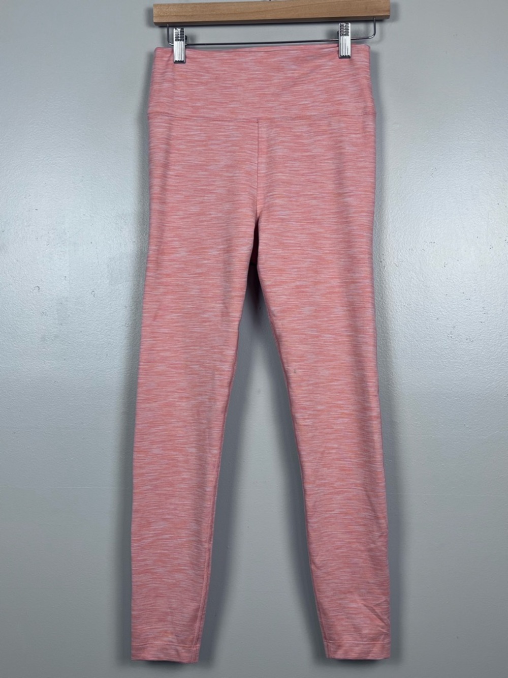 Outdoor Voices Women's Heathered Pink 7/8 Leggings Size M; Activewear, Gym, Yoga